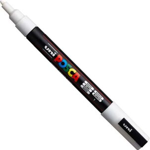 Marcador Acr&iacute;lico Blanco 3m Posca