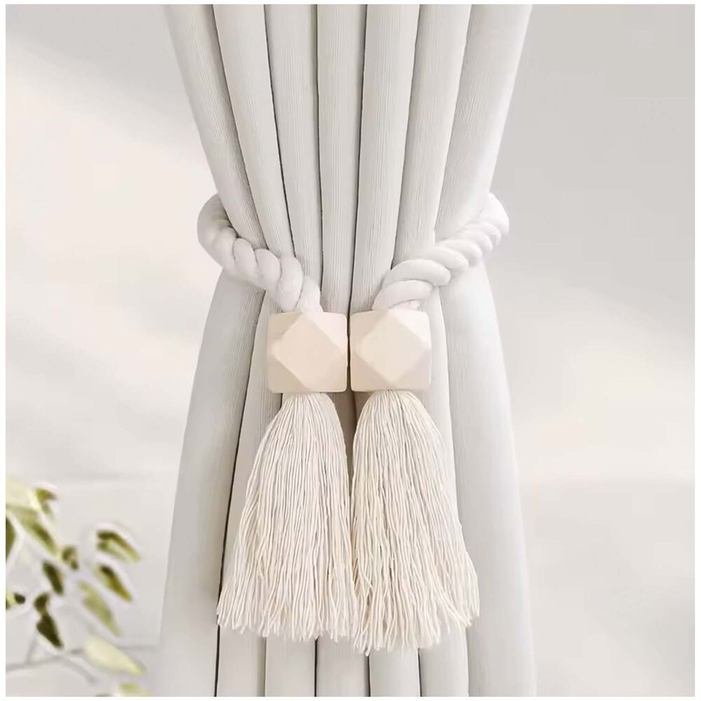 Pack De 02 Sujetadores - Abrazaderas Magneticas Para Cortinas Md17 image number 0.0