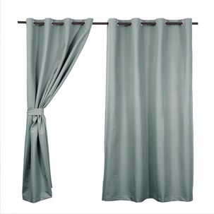 Set Cort. Blackout Arg 140x220 Cms Verde