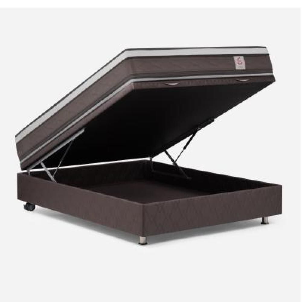 Cama Ba&uacute;l Rosen New Style 6 / 2 Plazas / Base Normal + Respaldo image number 7.0