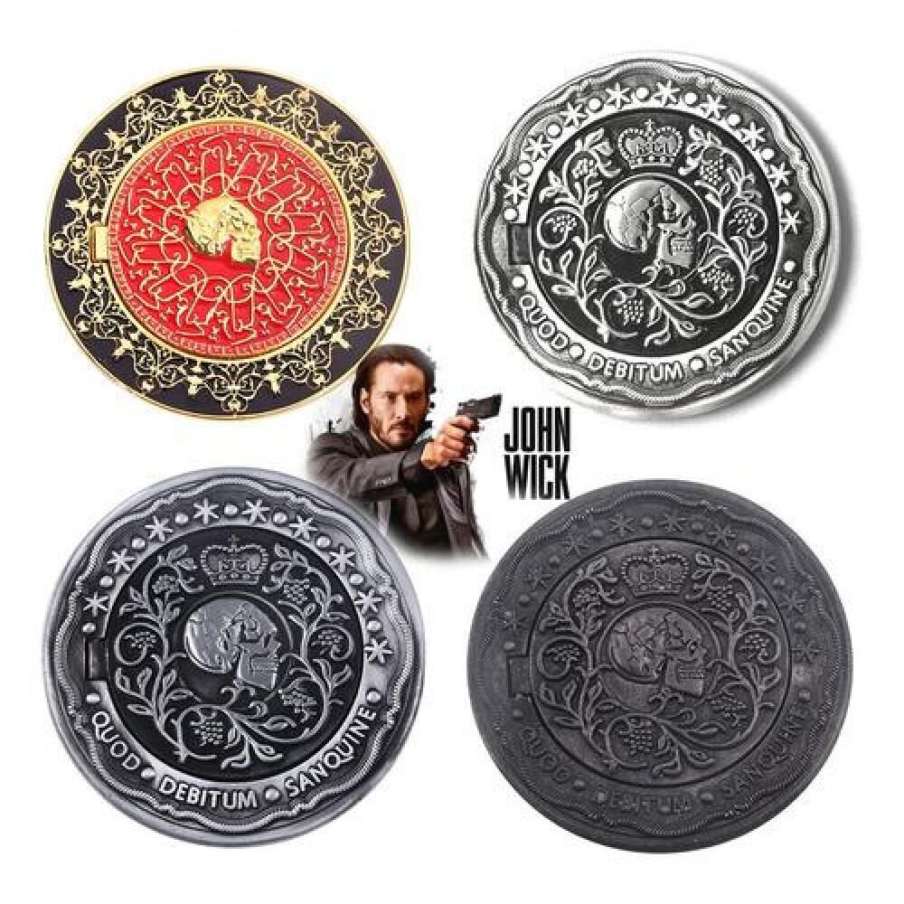 Moneda Coleccion John Wick Pagaré Pacto De Sangre. Cosplay image number 0.0