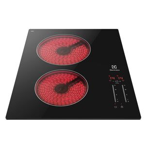 Encimera Vitrocer&aacute;mica 2 Platos Electrolux Negro Ve3st