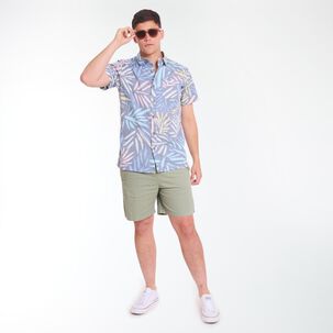 Camisa Estampada Manga Corta Hombre Ocean Pacific