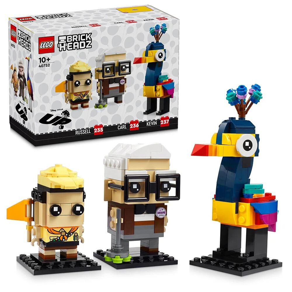 Lego Brickheadz - Carl, Russell Y Kevin - 40752 image number 0.0