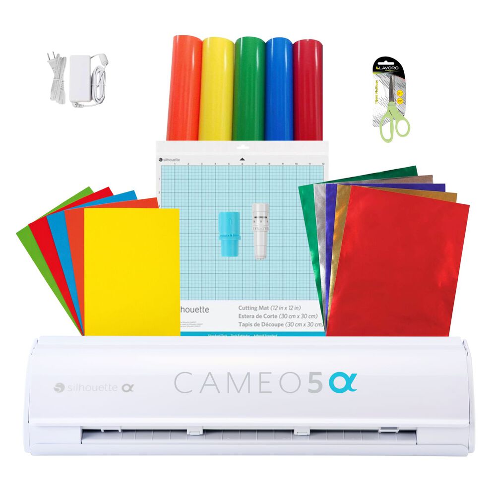 Kit Star Silhouette Cameo 5 Alpha White image number 0.0
