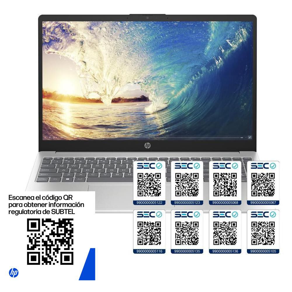 Notebook 15,6" HP 15-FC0022LA / AMD Ryzen 7 / 16 GB RAM / 512 GB SSD image number 16.0