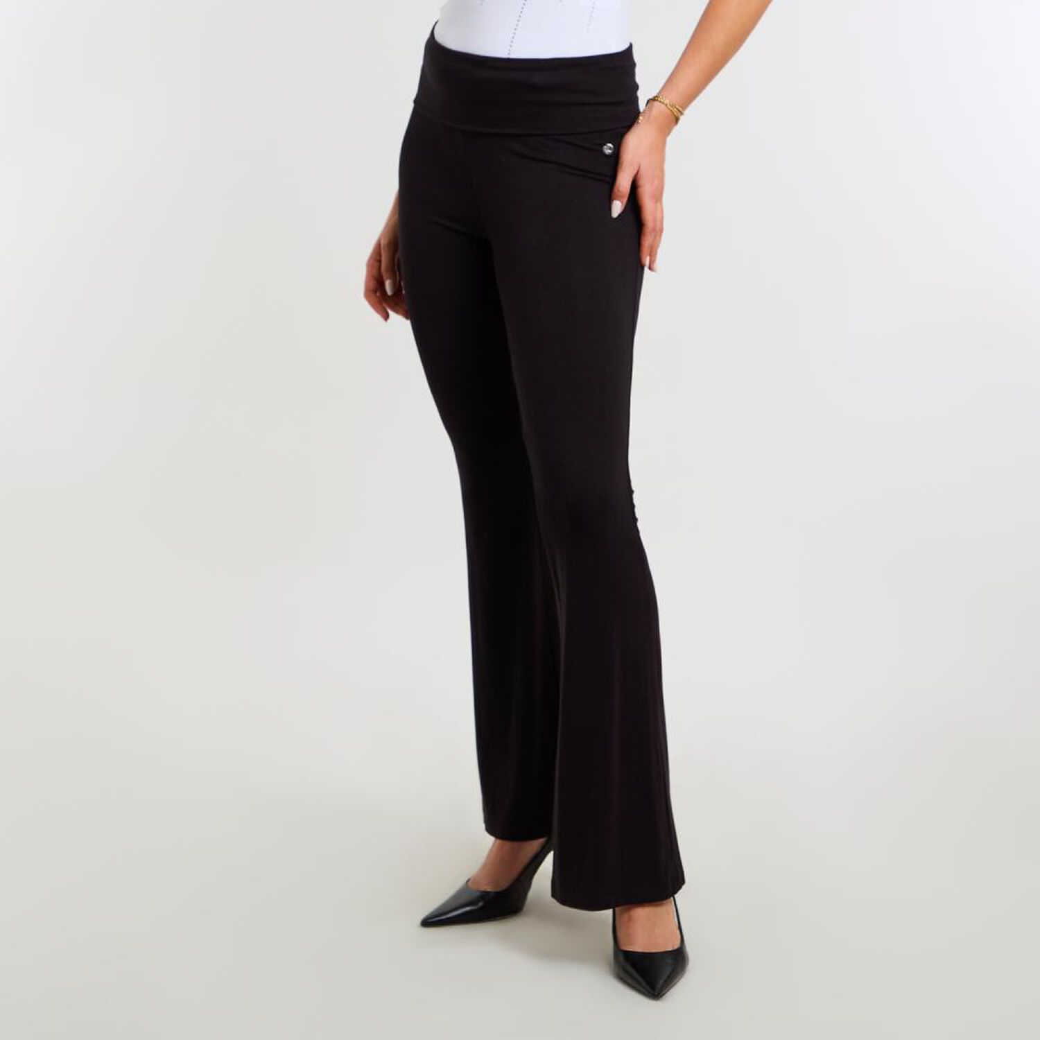 Leggins Tiro Alto Flare Mujer Kimera image number 2.0