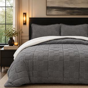 Plum&oacute;n Sherpa Azhome Jacquard / 2 Plazas