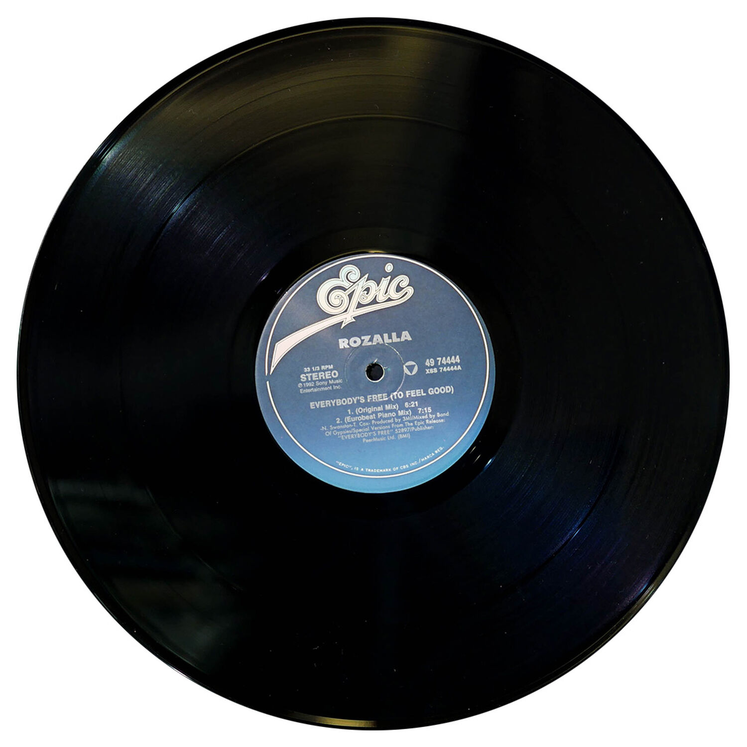 Rozalla - Everybody's Free (to Feel Good) | 12" Maxi Single Usado image number 2.0