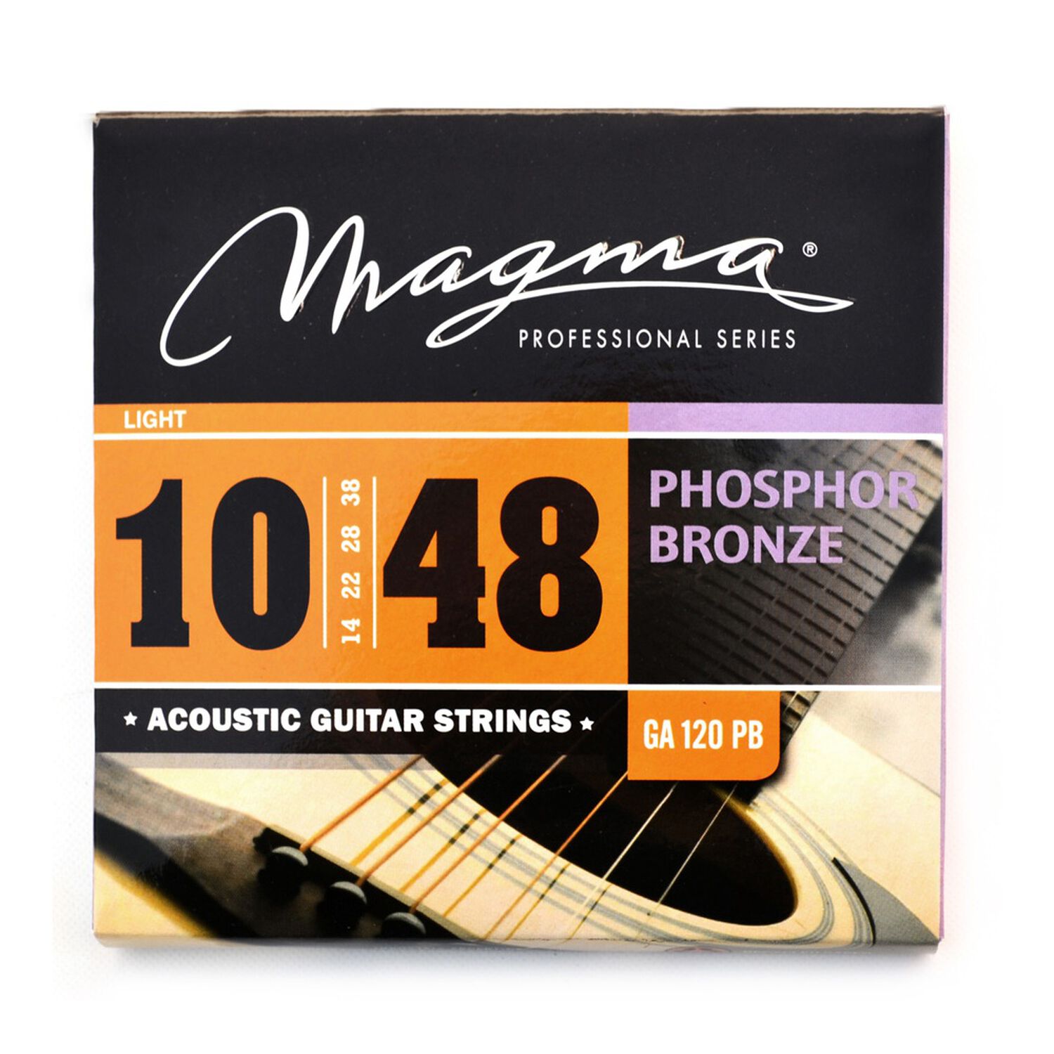Set Cuerdas Guitarra Acustica Ga120pb Magma image number 0.0