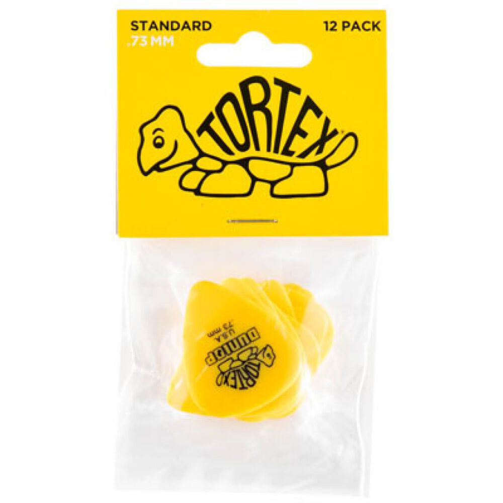 Uñetas Dunlop 418 Tortex Standard 0.73mm Pack 12un image number 1.0