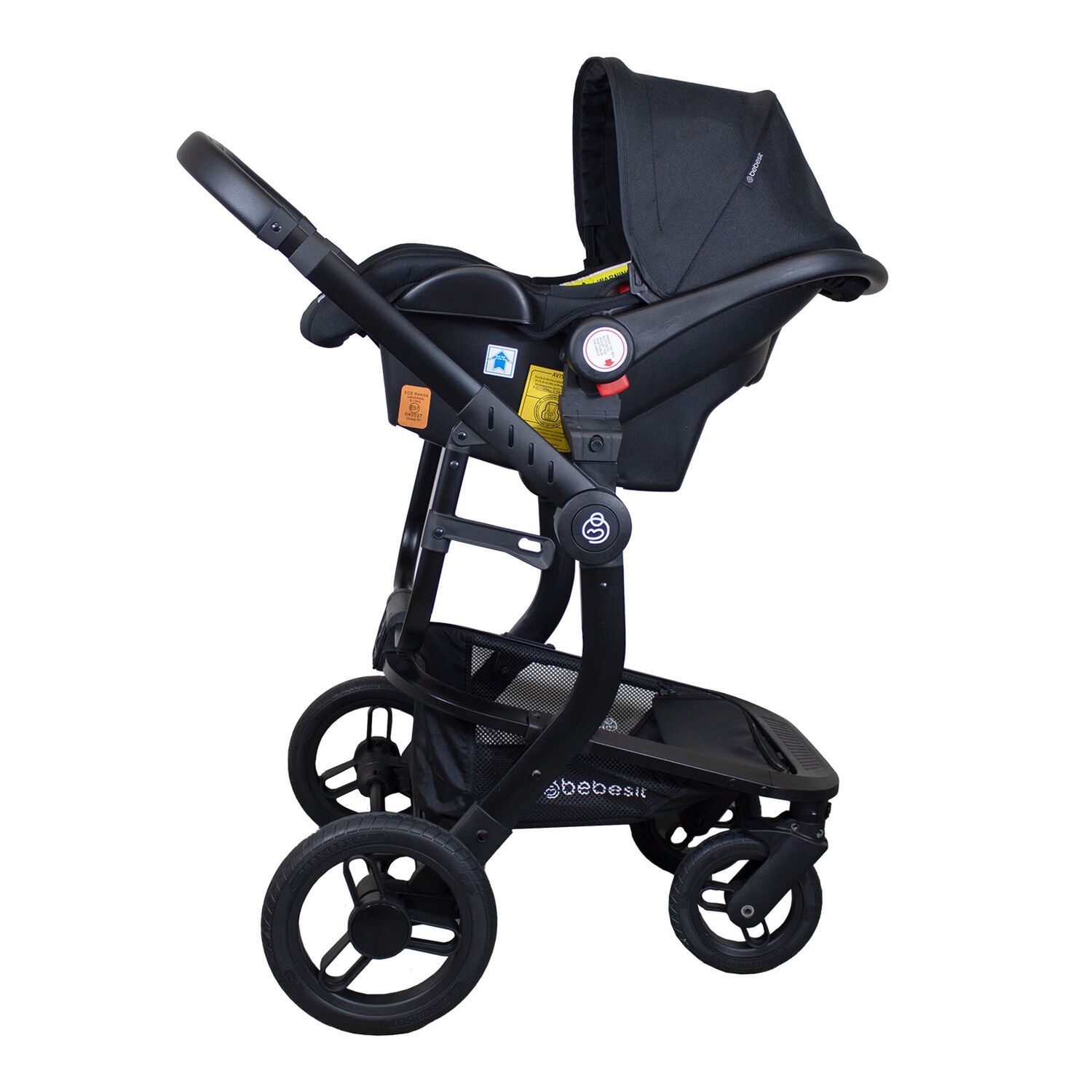 Coche Travel System Taurus Negro Bebesit image number 1.0