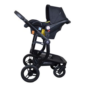 Coche Travel System Taurus Negro Bebesit