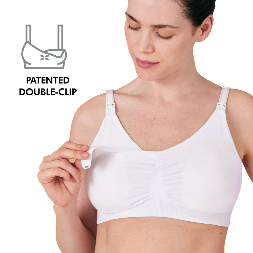 Sostén De Lactancia Y Extracción 3 En 1 Blanco Medela image number 1.0