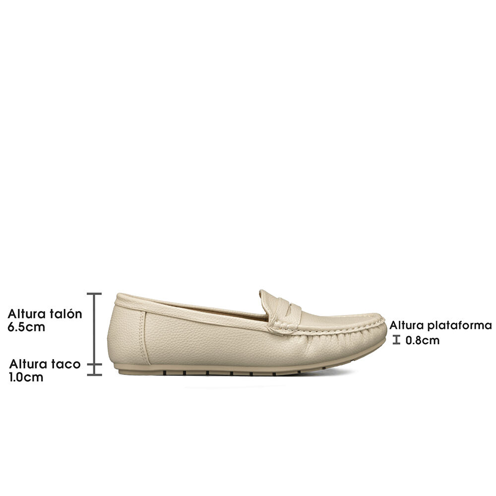Mocasin Plano Confort Mujer Weide Qiu381 image number 6.0