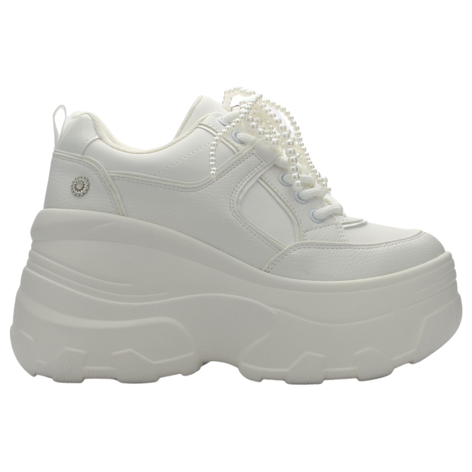 Zapatilla De Mujer De Color Blanco Urbano Chalada Nake-3 image number 0.0