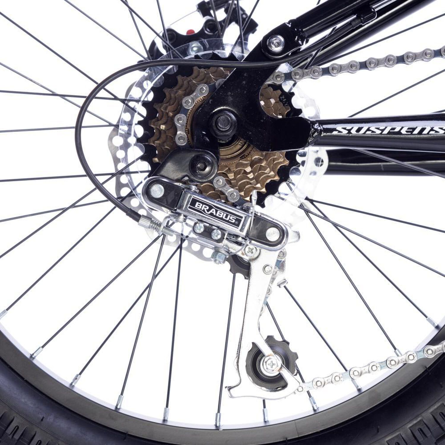 Bicicleta Mountain Bike Brabus Stone 2000fs / Aro 20 image number 5.0