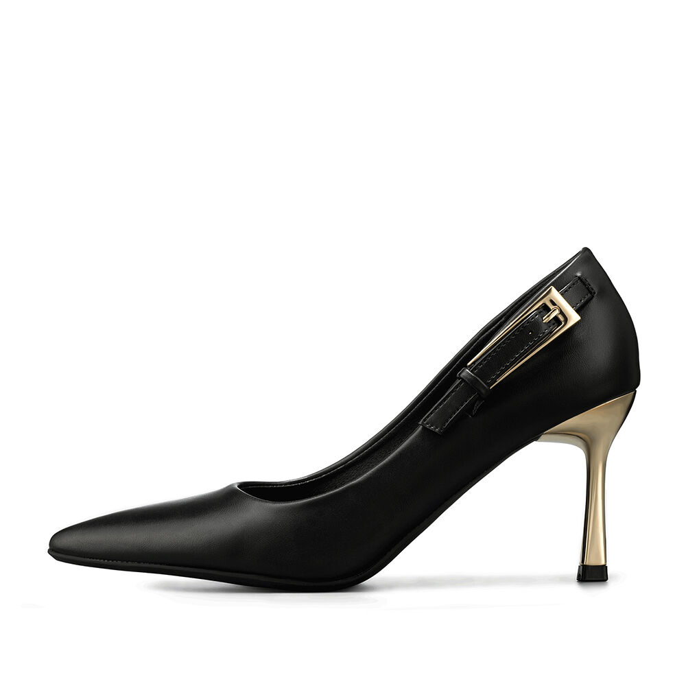 Zapato Taco Alto Formal Simil Charol Mujer Weide Ghe38 image number 3.0