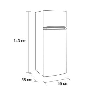 Refrigerador Frio Directo 205 Lts