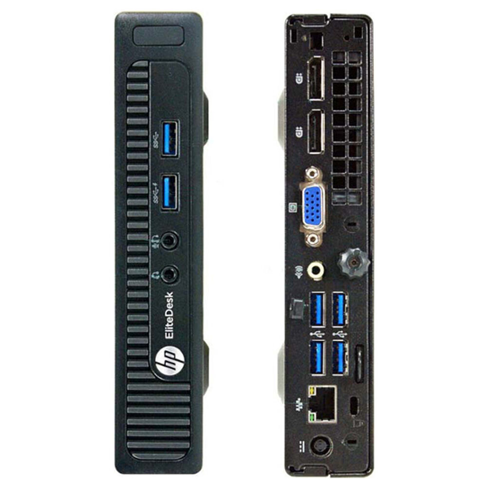 Mini Pc Hp Elitedesk 800 G1 (i7-4ta 8gb 256 Ssd) + Teclado & Mouse Reacondicionado Grado A image number 1.0