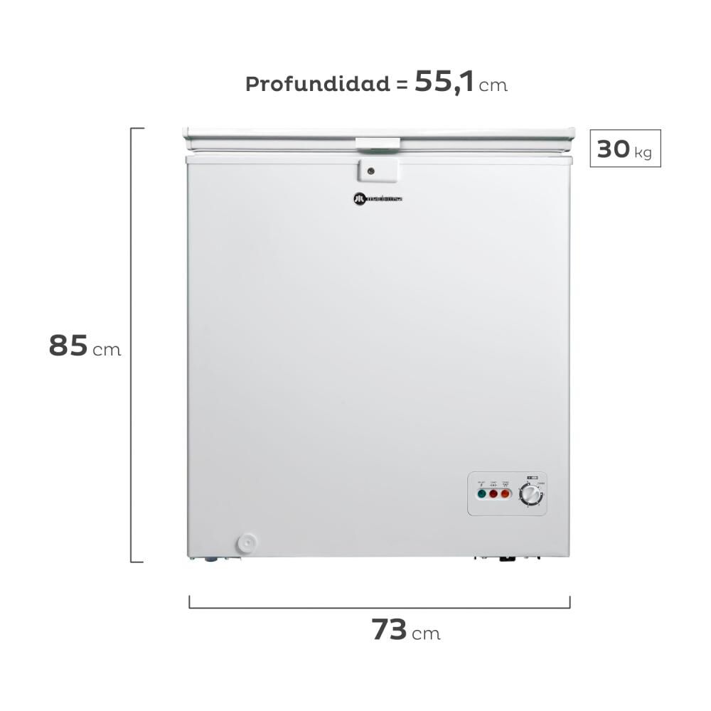 Freezer Horizontal Mademsa M150 / Frío Directo / 142 Litros / A+ image number 2.0