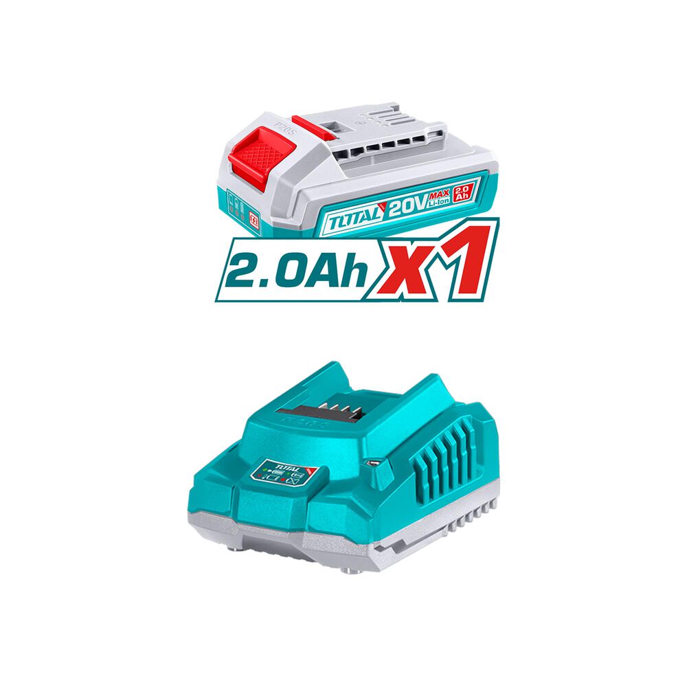 Soplador Inalambrico Litio-ion 20v Con Bateria Y Cargador Total image number 2.0