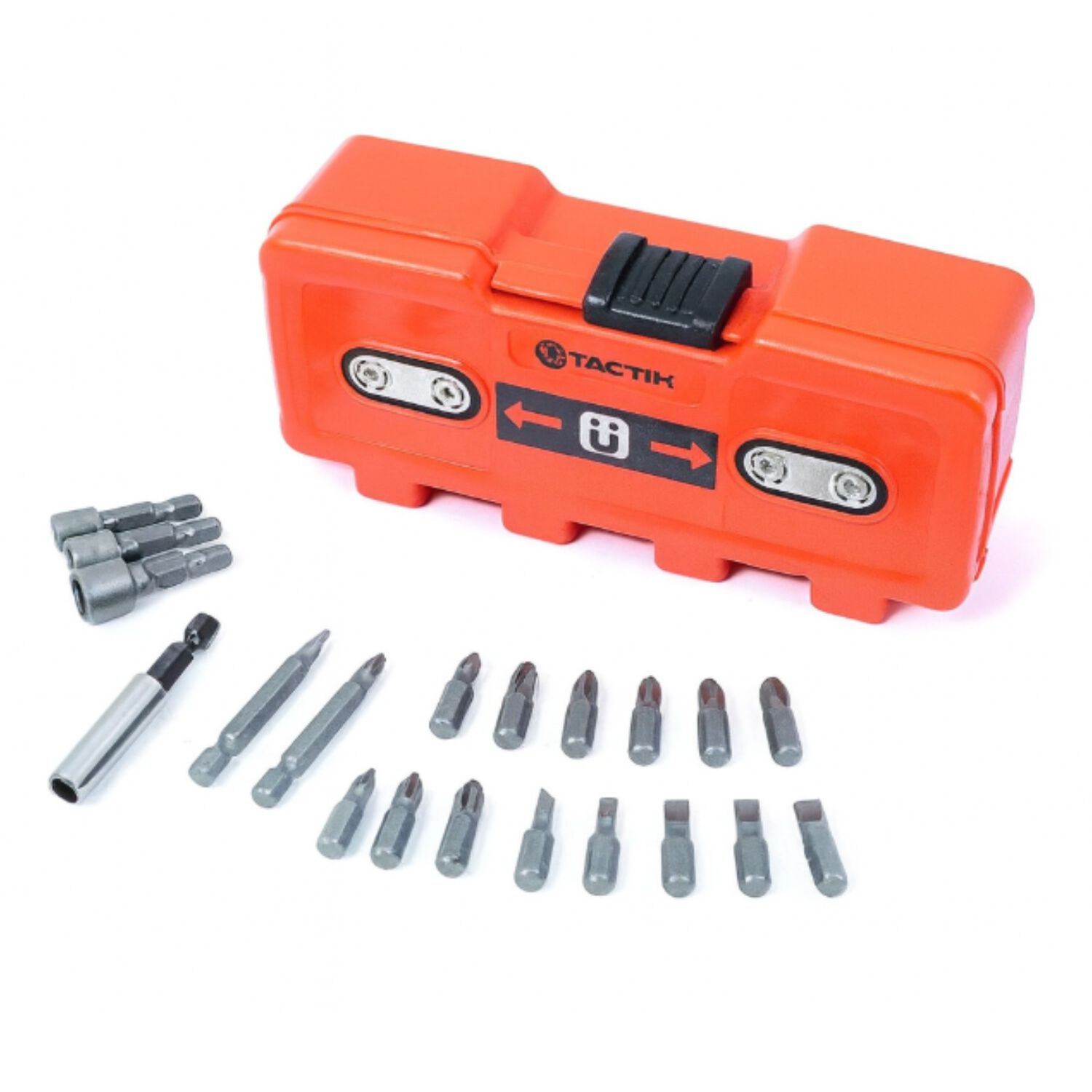 Punta Y Adaptador Tactix Jgo.21 Pzas C/caja Magnetica 418321 image number 1.0