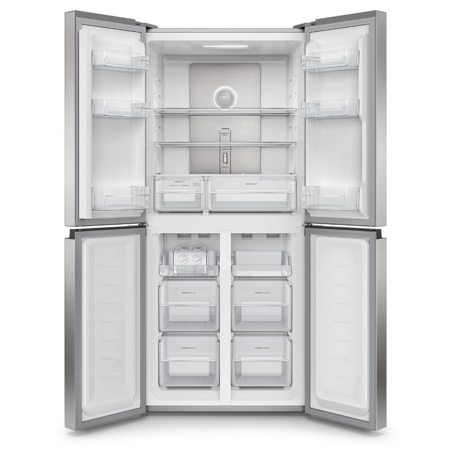 Refrigerador Fensa 401l No Frost 4 Puertas Inverter Dq79su image number 4.0