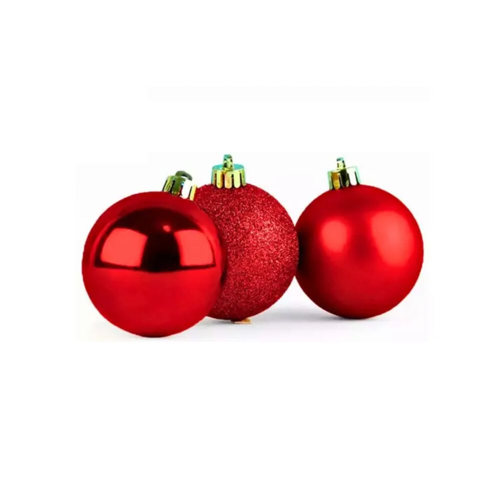 Pack De 9 Bambalinas Grandes Navideñas 8cm 3 Diseños image number 4.0