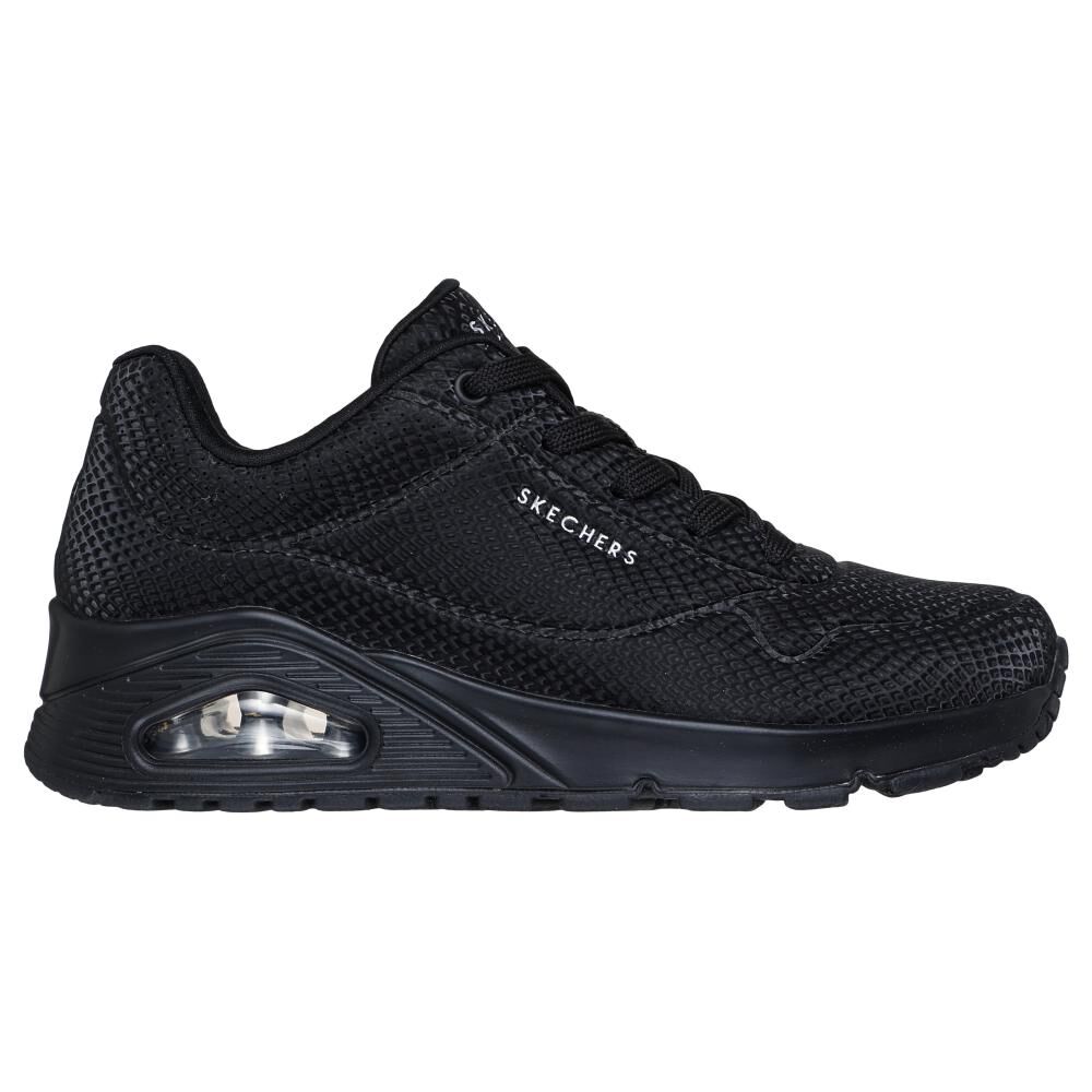 Zapatilla Urbana Mujer Skechers Uno - Shiny Scale Bbk image number 0.0