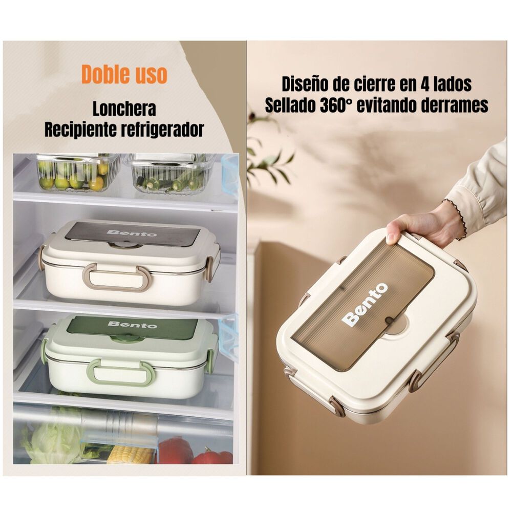 Lonchera Fiambrera Calentadora Con Bolso T&eacute;rmico Lubabycas image number 1.0