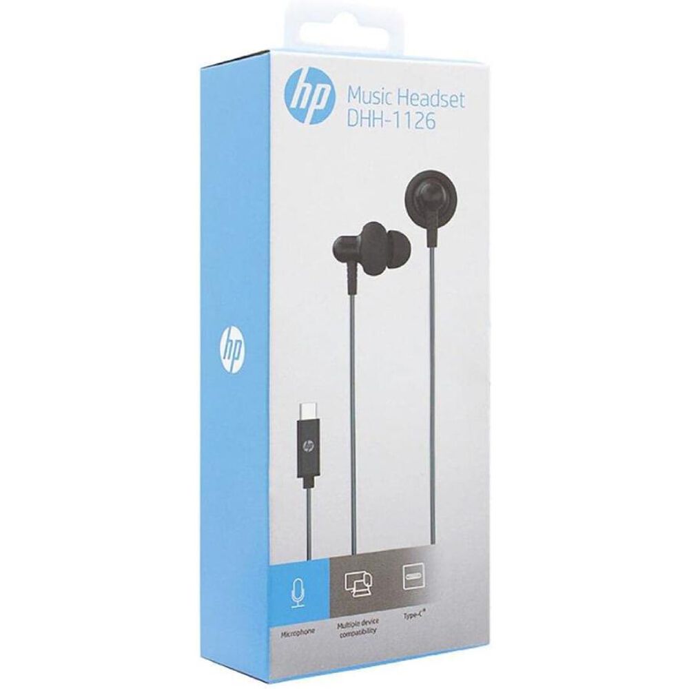Audífonos Hp In Ear Dhh-1126 Usb-c Negro image number 3.0