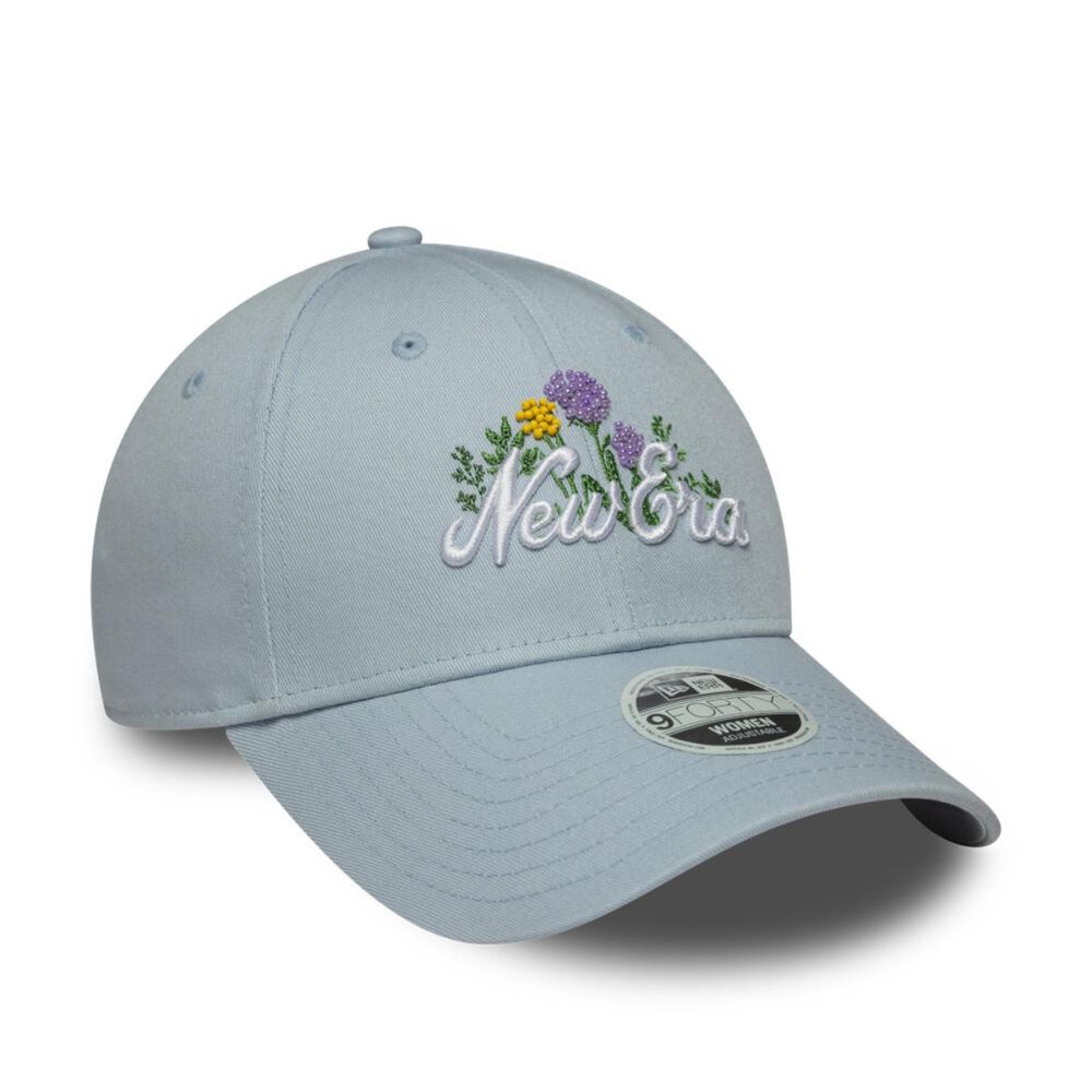Gorra New Era Floral 9forty Beaded Celeste Women image number 2.0