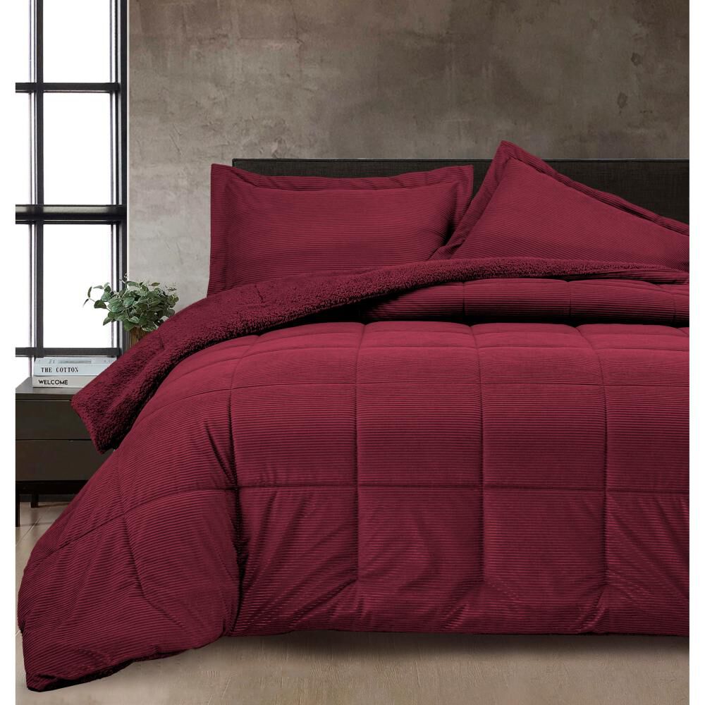 Plum&oacute;n Sherpa Azhome Corduroy / 1.5 Plazas image number 0.0