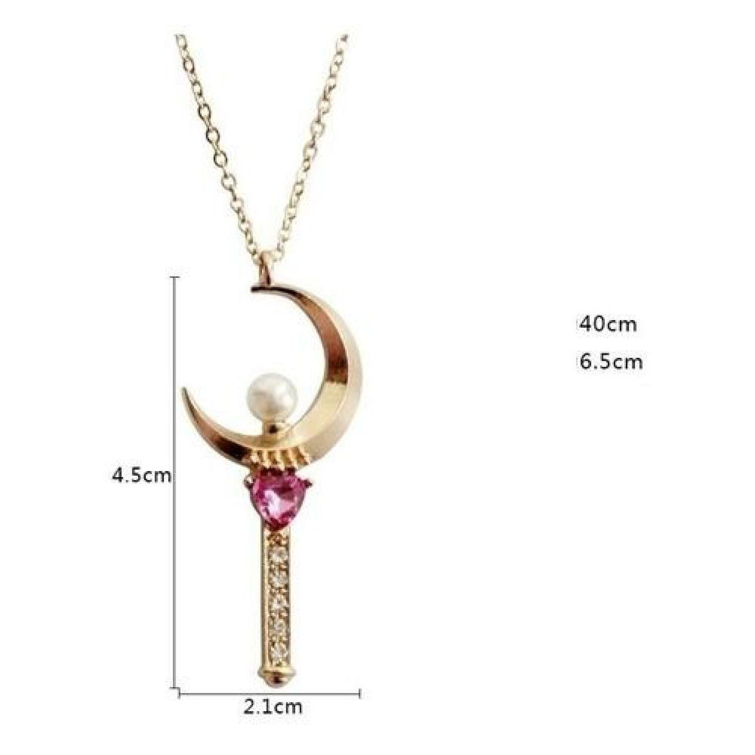 Collar Sailor Moon Cetro Lunar (moon Stick) image number 3.0