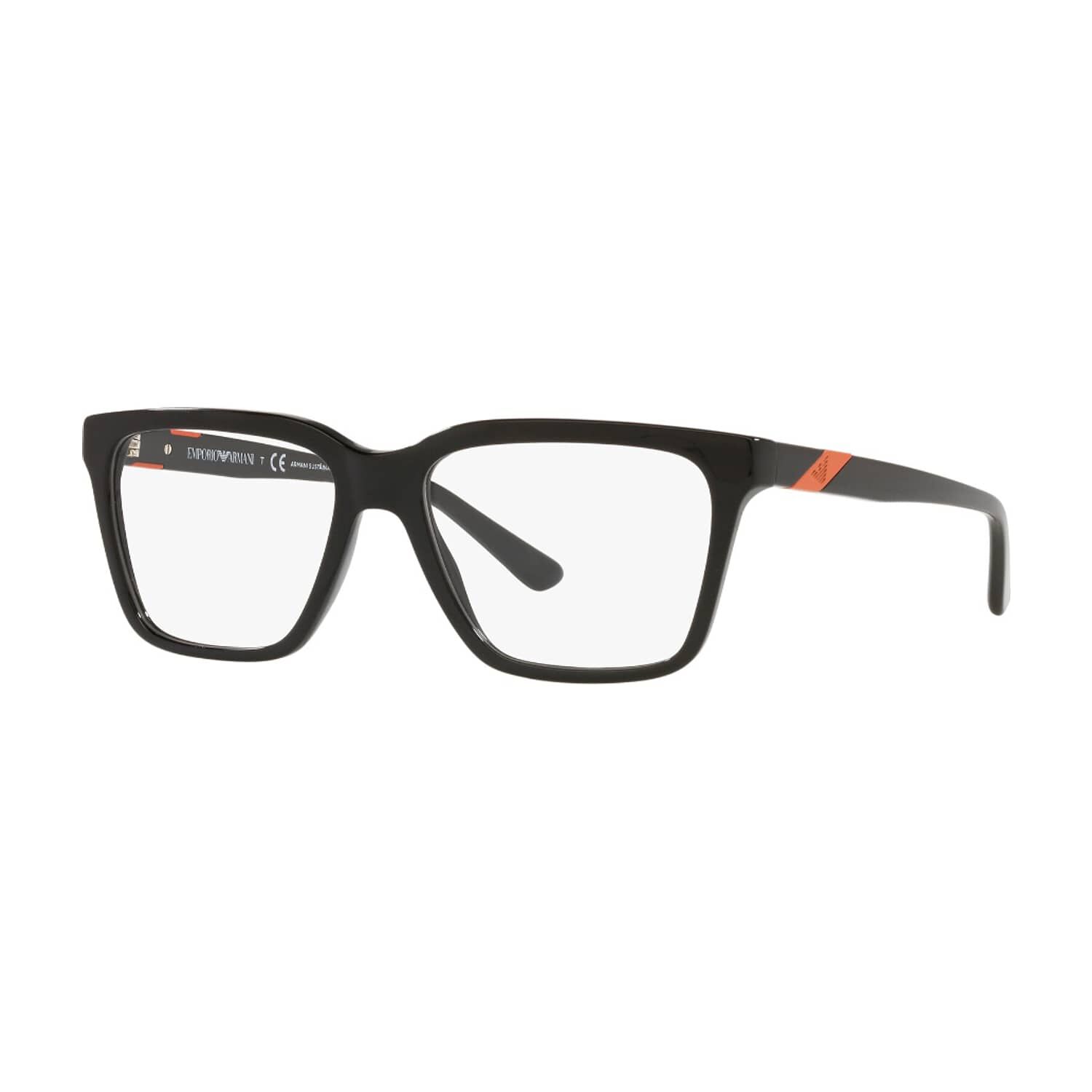 Lentes &Oacute;pticos Negro Emporio Armani image number 1.0