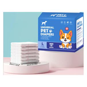 Pack 12 Pa&ntilde;ales Absorventes Xl Para Perros Macho Mascotas