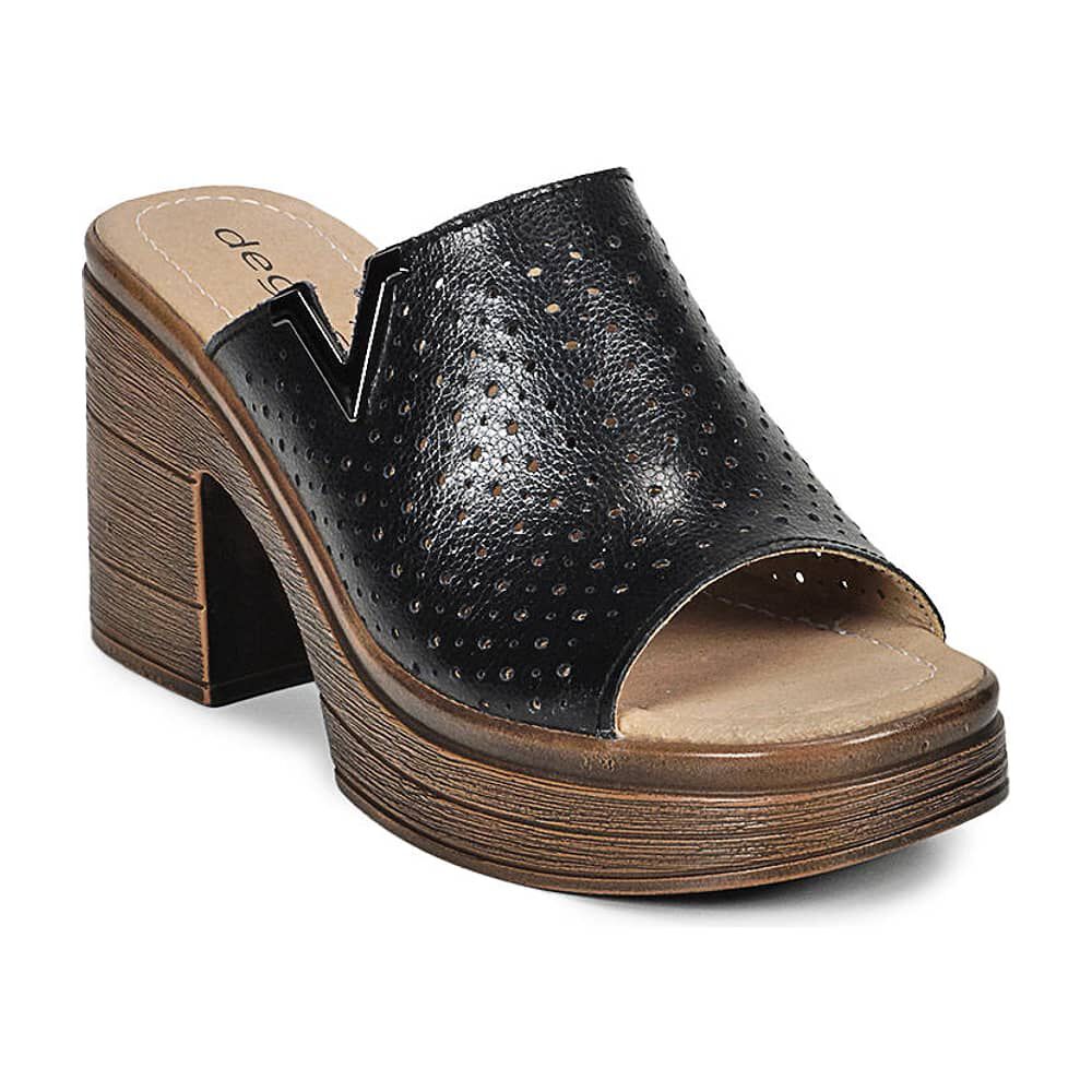 Sandalia Cuero Artis Negro image number 3.0