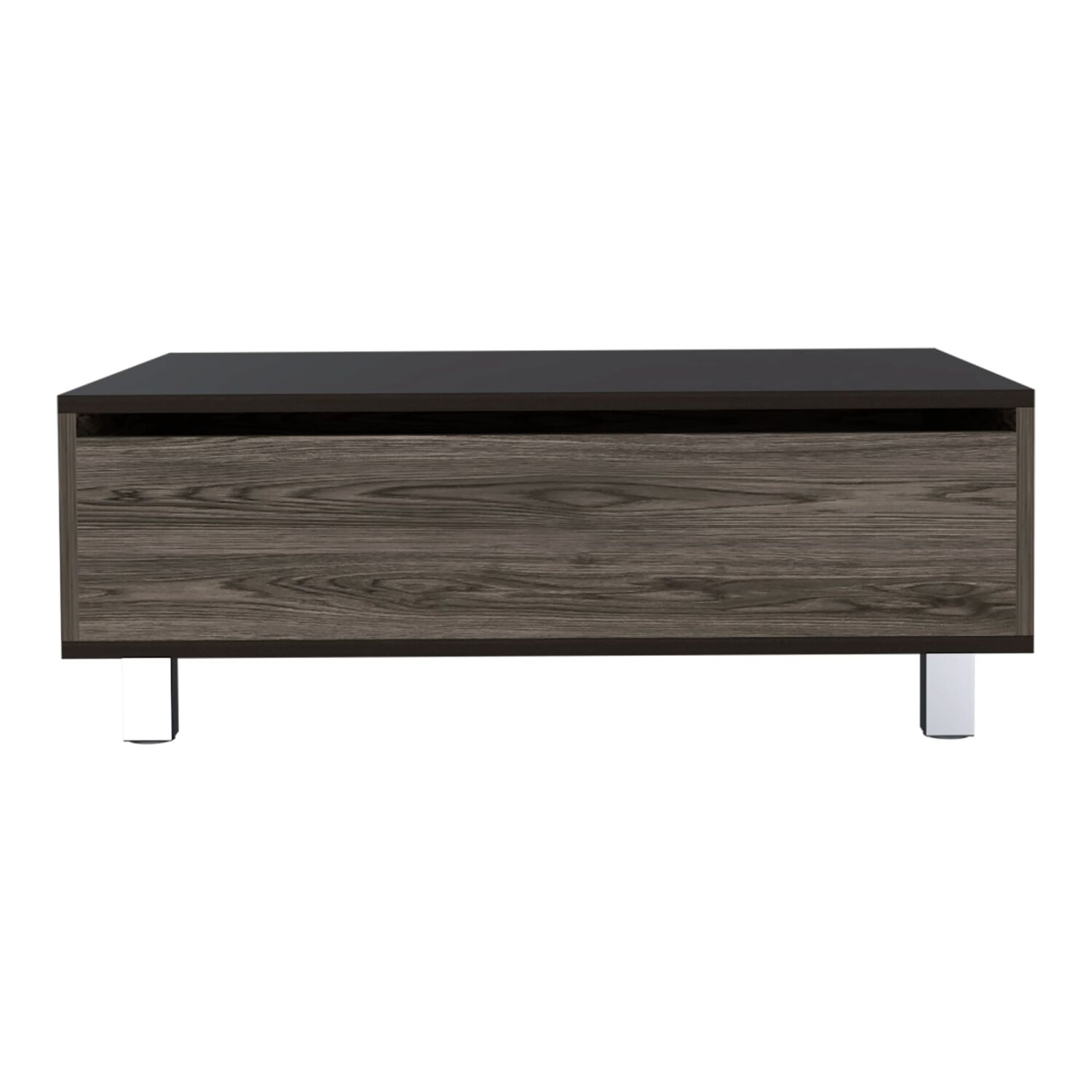 Mesa De Centro Extensible Fm-002o - Cafe Oscuro / Negro image number 6.0