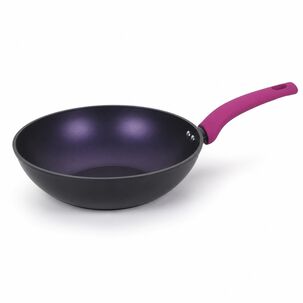 Wok Antiadherente Vitta Cherry 28cm Aluminio Forjado Apto Todo Tipo Cocinas