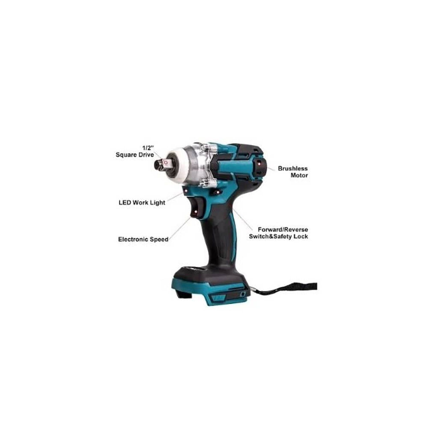 Pistola Llave Impacto 24v 5.0 Ah Inalambrica image number 4.0