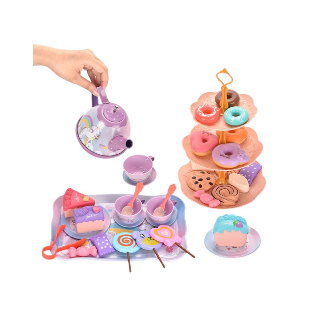 Maleta Juguete Unicornio Con Set T&eacute; Infantil Cocina image number 6.0