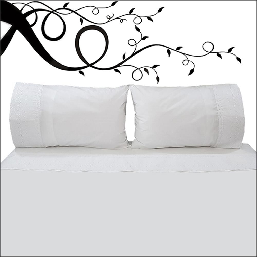 Juego De S&aacute;banas Victorianas Broderie / Super King / 200 Hilos image number 0.0