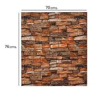 Pack 10 Lamina Papel Mural Autoadhesivo 3d