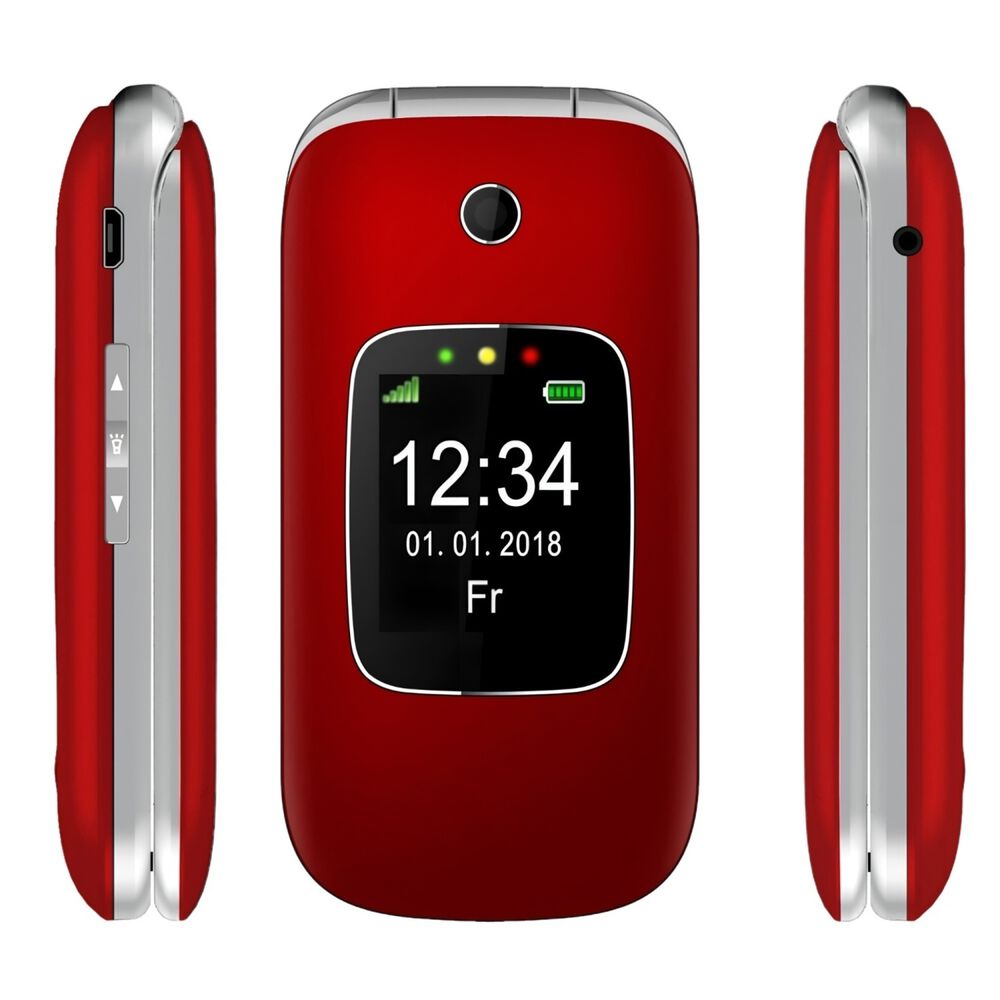 Teléfono Irt Senior 4g S. O. S Para Adulto Mayor Almeja 330r image number 8.0