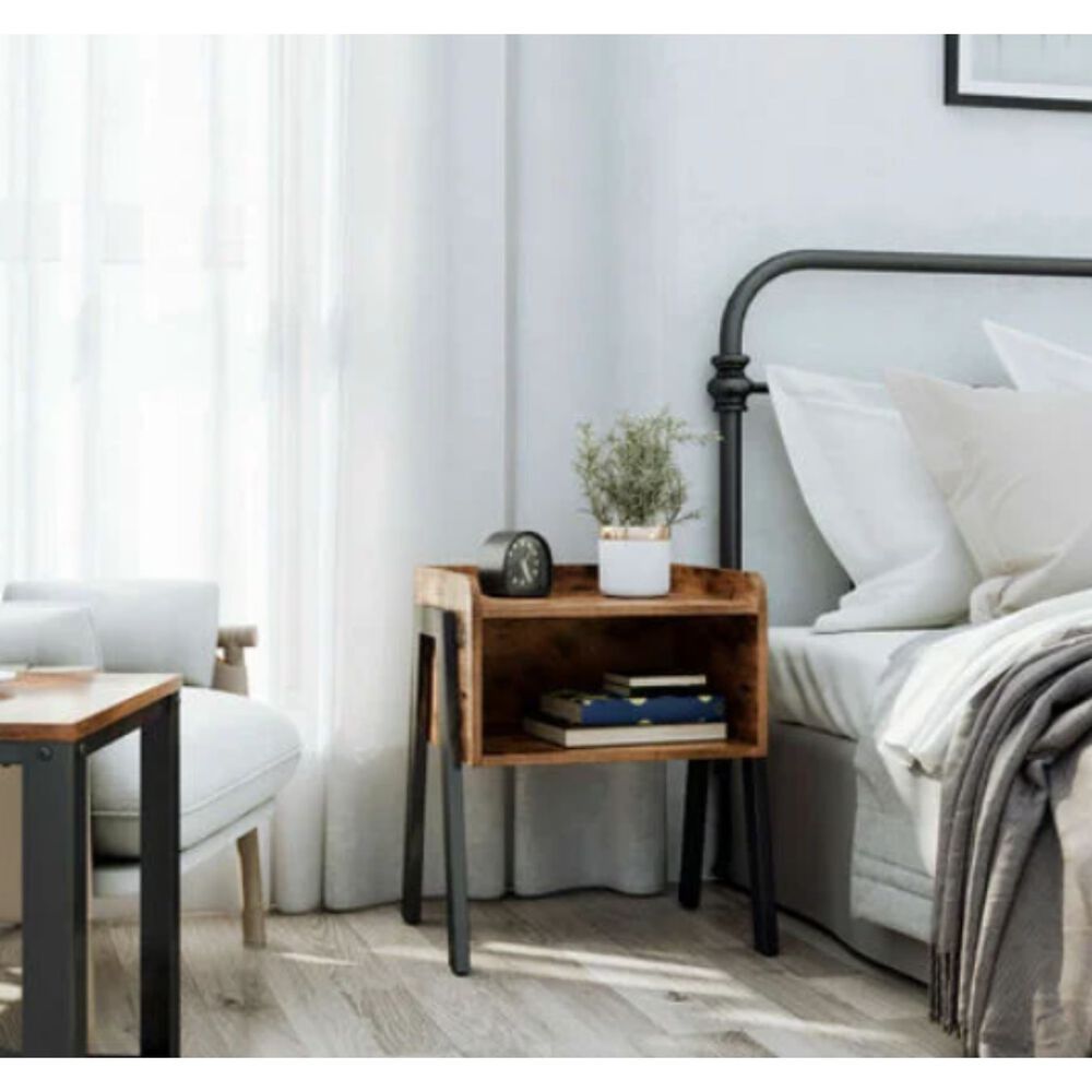 Mesa Auxiliar Velador Rustic image number 5.0