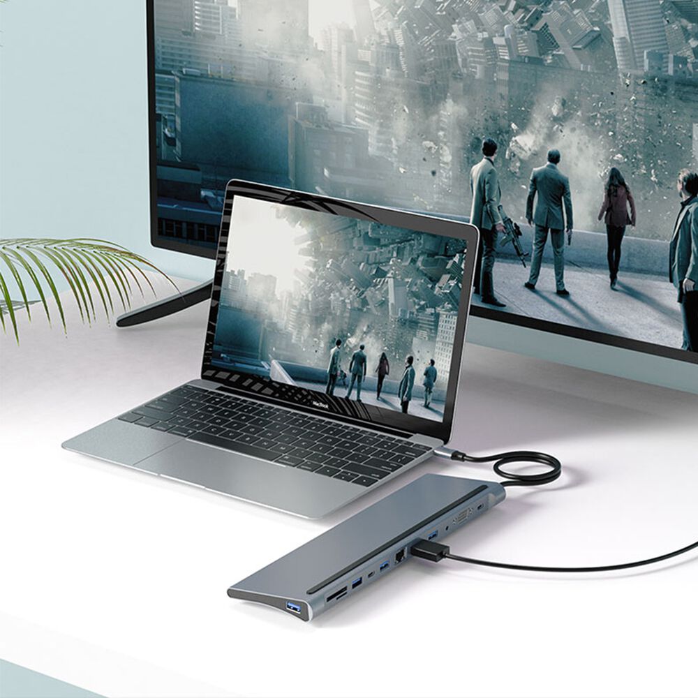 Ulink Hub Adaptador Multipuerto Usb C 12 En 1 image number 2.0