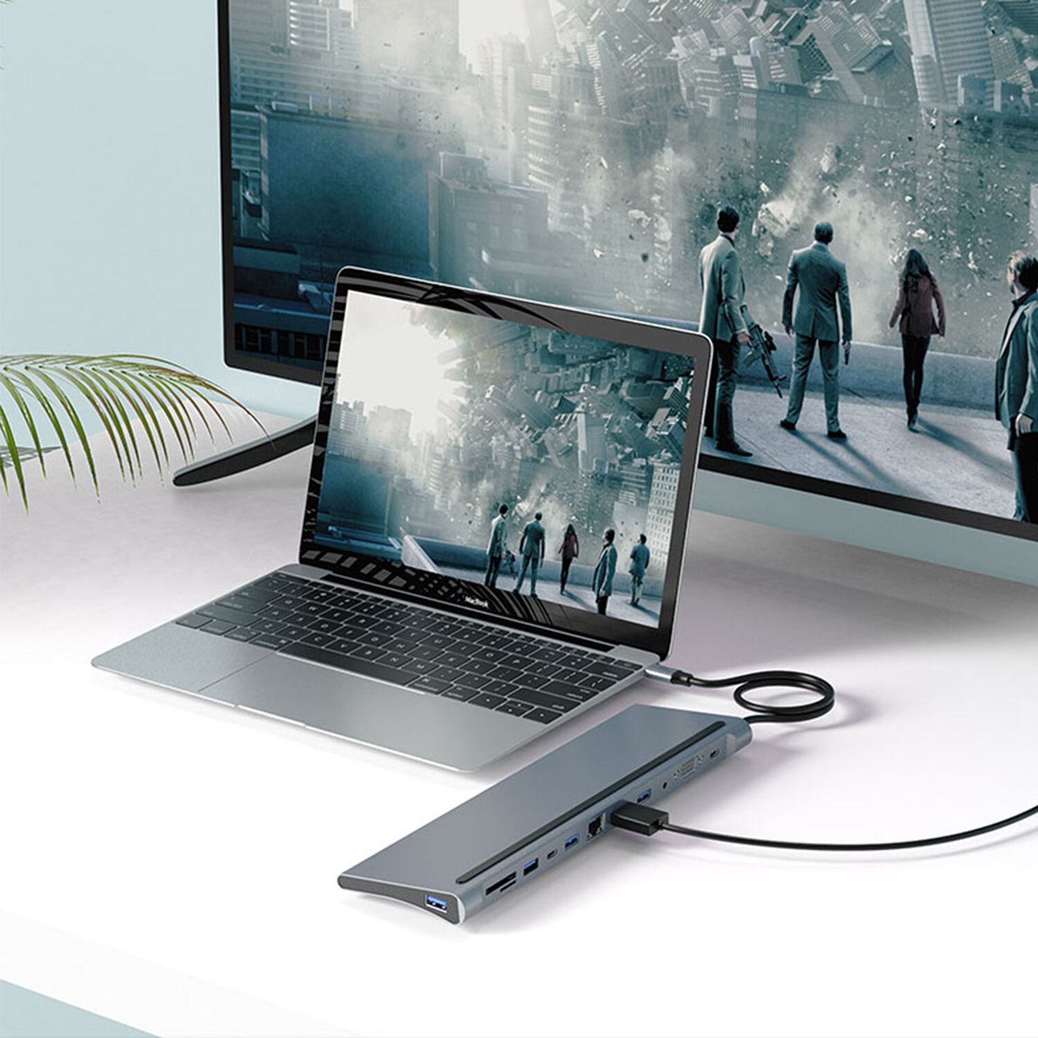 Ulink Hub Adaptador Multipuerto Usb C 12 En 1 image number 2.0
