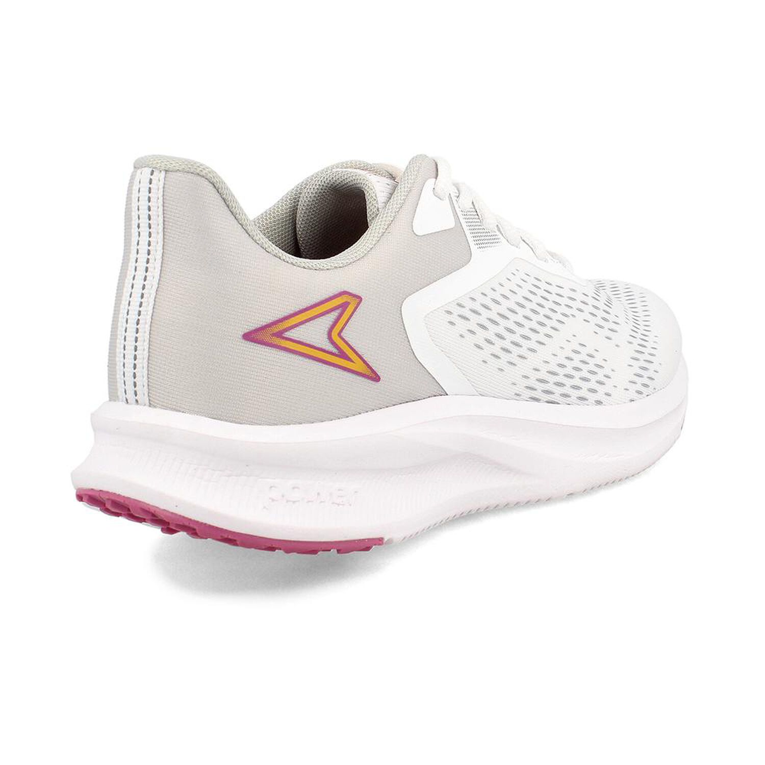 Zapatilla Running Mujer Power Harrow Plus Racer Sc Blanco image number 2.0