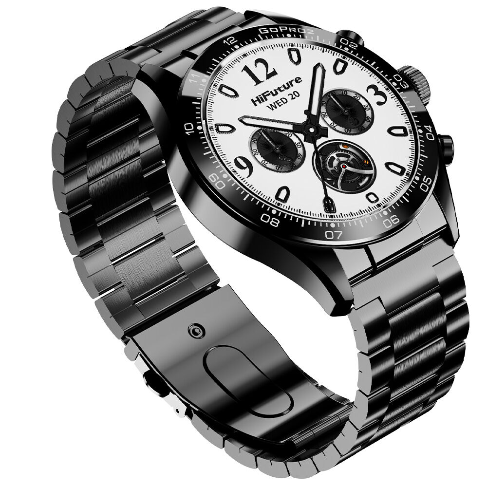 Smartwatch Go Pro 2 Met&aacute;lico Negro Waterproof 33 Mm Amoled image number 2.0
